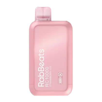 Strawberry Ice RabBeats RC10000 - Nicotine#50mg~Size#Single>5 Pack