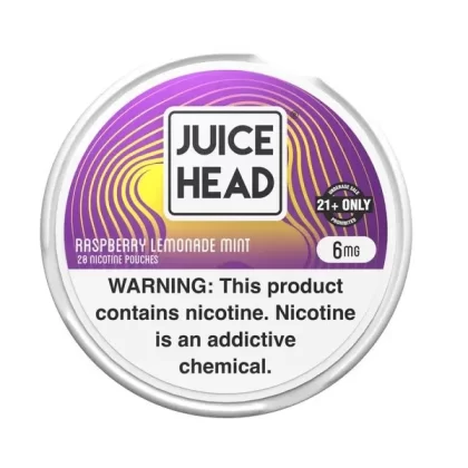 Juice Head Raspberry Lemonade Mint Nicotine Pouches - Vape Product, Vape Product (BAF685)