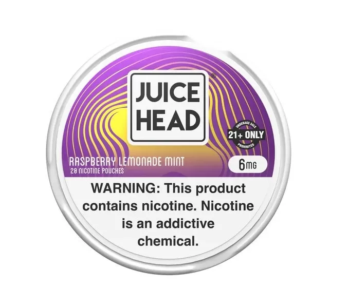 Juice Head Raspberry Lemonade Mint Nicotine Pouches - Vape Product, Vape Product (BAF685)