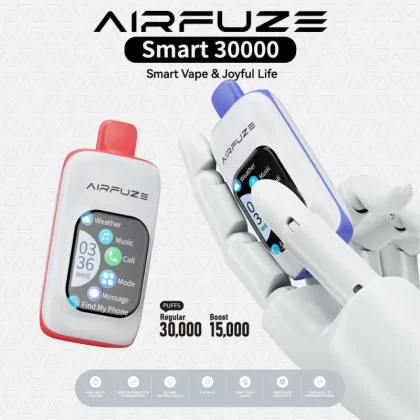 AIRFUZE Smart 30K Disposable Device - 30000 Puffs - Grape Burst