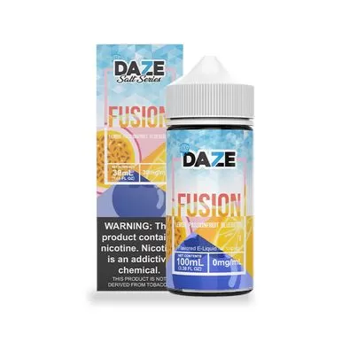 Lemon Passionfruit Blueberry Iced | 7 Daze | 100mL - 0MG