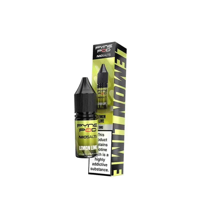 Pyne Pod Lemon Lime Nic Salts 10ml E-Liquid - 20mg