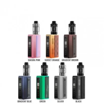 VOOPOO Drag 5 Vape Kit Vape in Downtown - Black, Gradient Blue