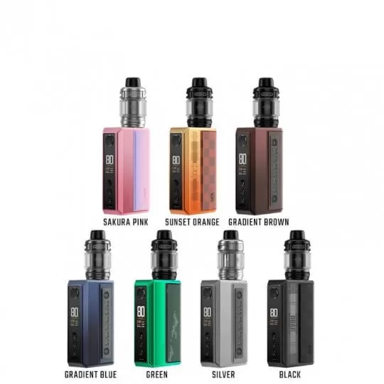 VOOPOO Drag 5 Vape Kit Vape in Downtown - Black, Gradient Blue