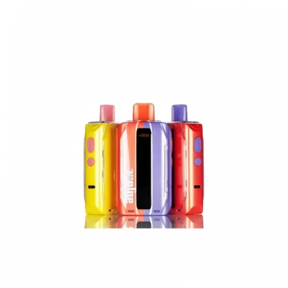 Adjust MyFlavor 40K Disposable 20mL 6-Level Flavor Vape - Midnight Ice Chill, Mixed Mint; Black Razz Baja, Blue Razz Ice (37307D)