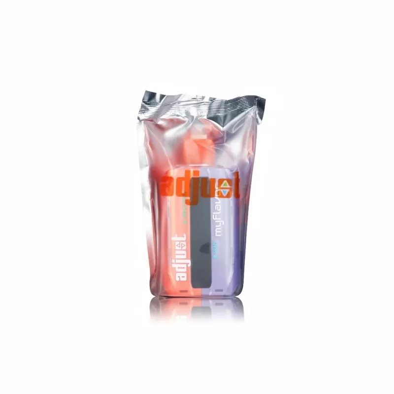 Adjust MyFlavor 40K Disposable 20mL 6-Level Flavor Vape - Midnight Ice Chill, Mixed Mint; Black Razz Baja, Blue Razz Ice (37307D) - Image 2