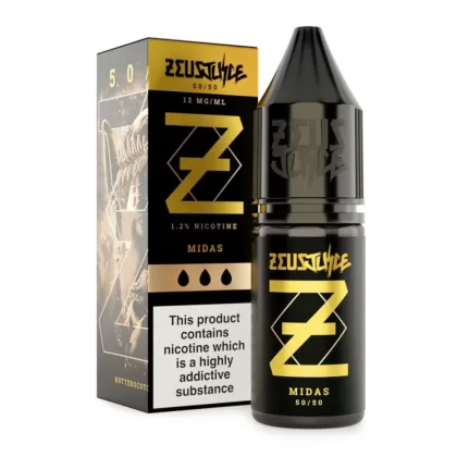 Midas E-Liquid 50/50 Series by Zeus Juice (10ml) - 3mg