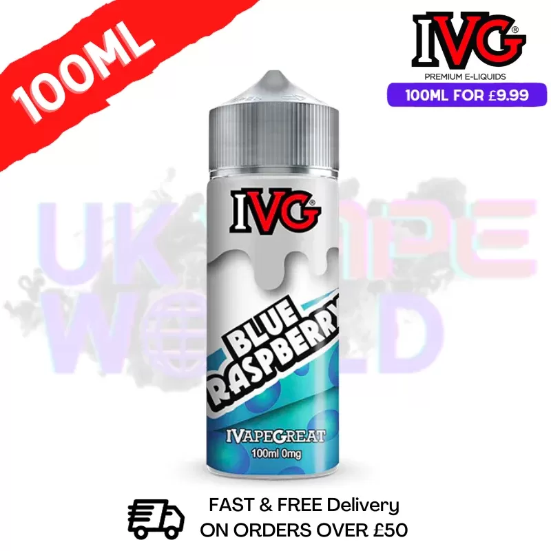 Blueberry Raspberry IVG Shortfill Juice (NEW) 100ML Eliquid
