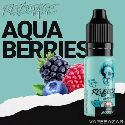 Revoltage Hybrid Nicsalt Liquid – Aqua Berries - Vapebazar