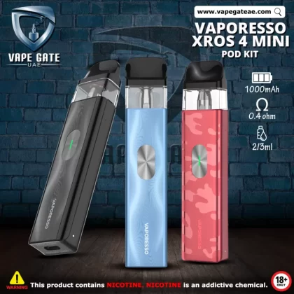 VAPORESSO XROS 4 MINI 1000mAh POD SYSTEM - Ice Green
