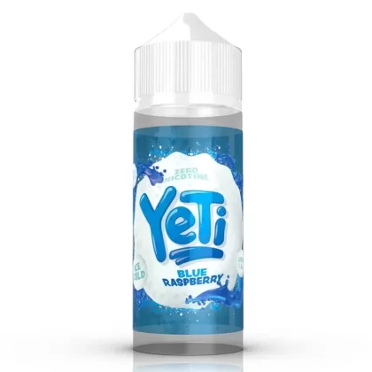 Blue Raspberry Ice 100ml Shortfill e-Liquid by Yeti