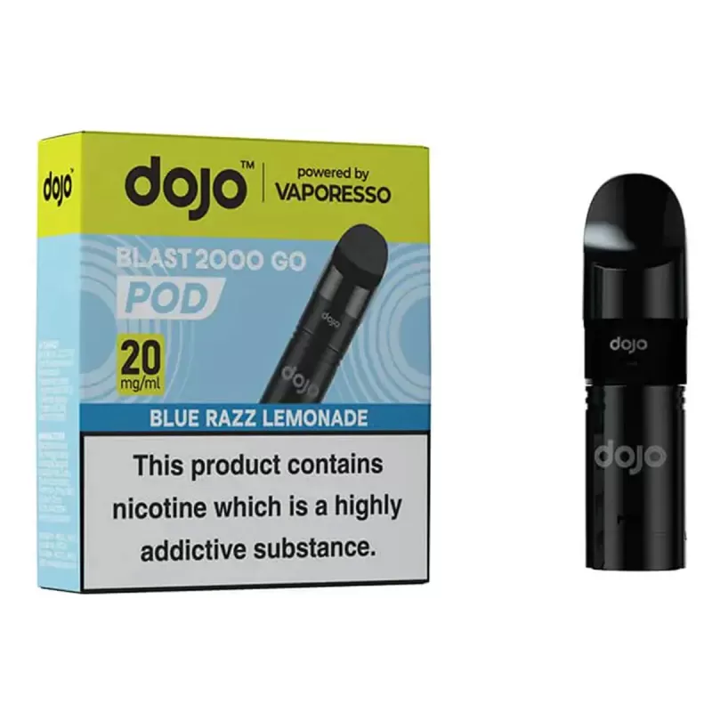 Vaporesso Dojo Blast 2000 Go Prefilled Pods - Menthol - Vapourdeal Co - Image 2