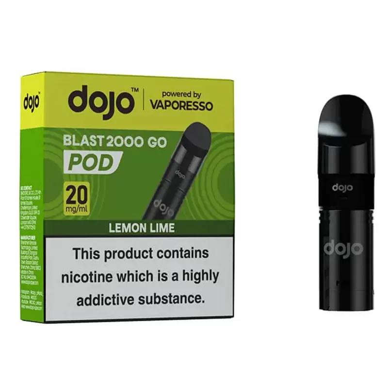 Vaporesso Dojo Blast 2000 Go Prefilled Pods - Menthol - Vapourdeal Co - Image 3