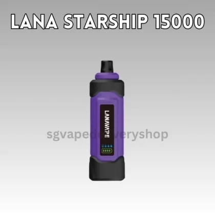 Lana Starship 15000 Puffs - Grape