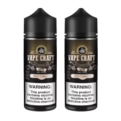 Vape Craft Rich Tobacco 2 Bottle Bundle - Vape Product, Vape Product (618A43)