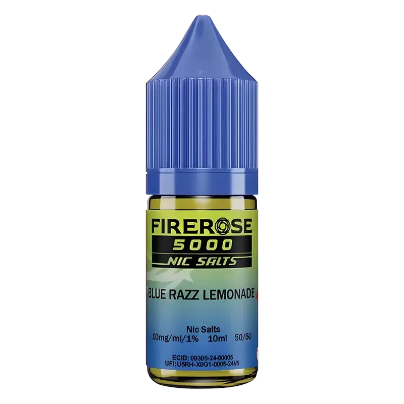Blue Razz Lemonade Elux Firerose 5000 Nic Salt Vape Juice
