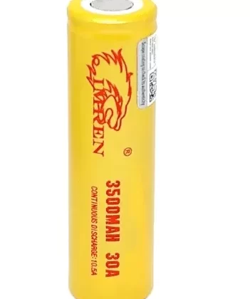IMREN 18650 3500mAh 30A Rechargeable Lithium Battery