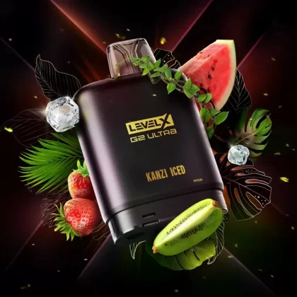 LEVEL X G2 ULTRA – FLAVOUR BEAST × TWELVE MONKEYS 50k – KANZI ICED - Vape Store