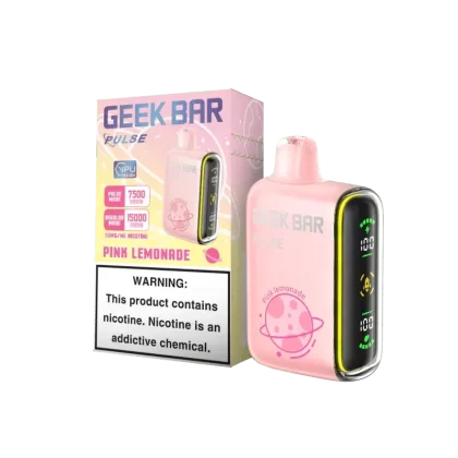 Vape desechable Pink Lemonade Geeek Bar Pulse 15000
