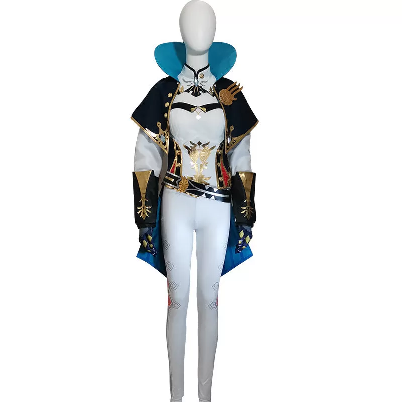 Acting Grand Master Jean Cosplay Costume - White Knight Commander Outfit - Image 2