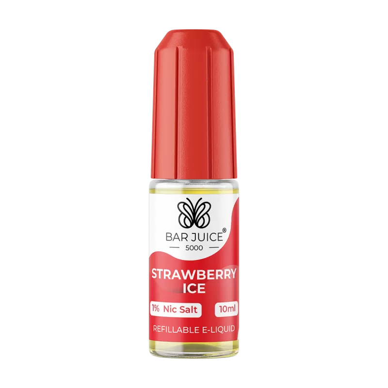 Strawberry Ice Nic Salt by Bar Juice 5000 - Vapeshop Co
