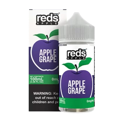 Reds Apple Grape eJuice - Vape Product; Vape Product, Vape Product; 7 Daze