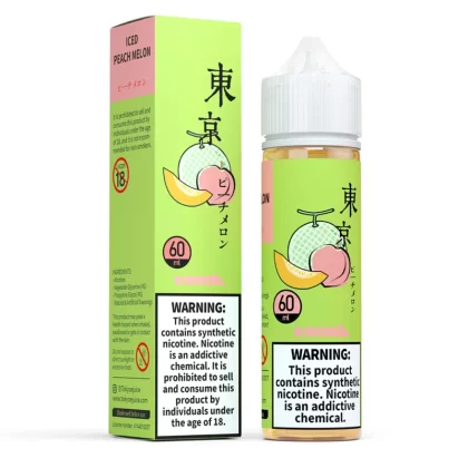 Tokyo Iced Peach Melon 60ml - Vapebazaar Pk