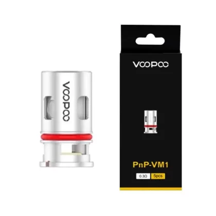 VOOPOO PnP Coils 5pk - VM5 0.2 ohm - Skullvaping