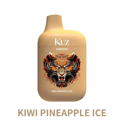 KUZ C6000 PUFFS – KIWI PINEAPPLE ICE - Ozvapeone (687798)