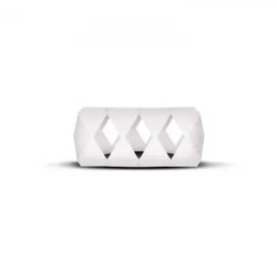 Vape Band 24-28mm White Diamond