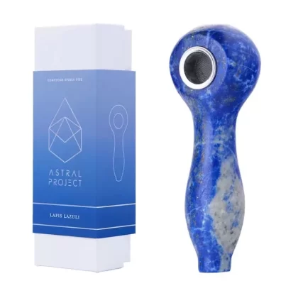 Gemstone Spoon Pipe – Lapis Lazuli