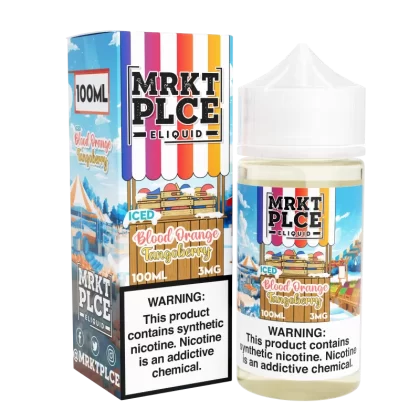 Iced Blood Orange Tango Berry by MRKT PLCE Series 100mL - 0MG
