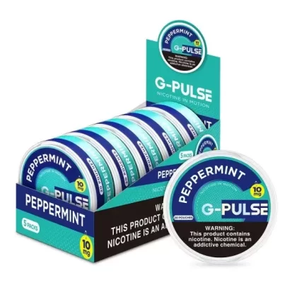 Peppermint by G-Pulse Pouches - Strength#6MG>10MG (345895)