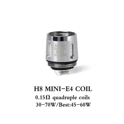 Teslacigs H8 Mini Tank Replacement Coil 5PCS-PACK - H8 Mini F2 Coil 0.15ohm