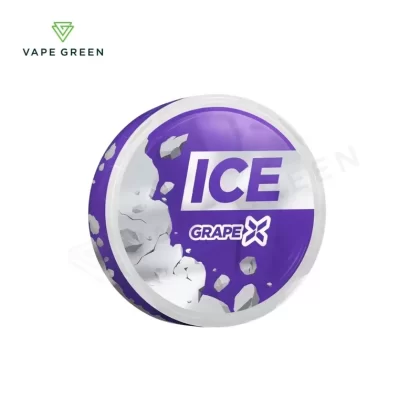 Grape X Nicotine Pouches by ICE
