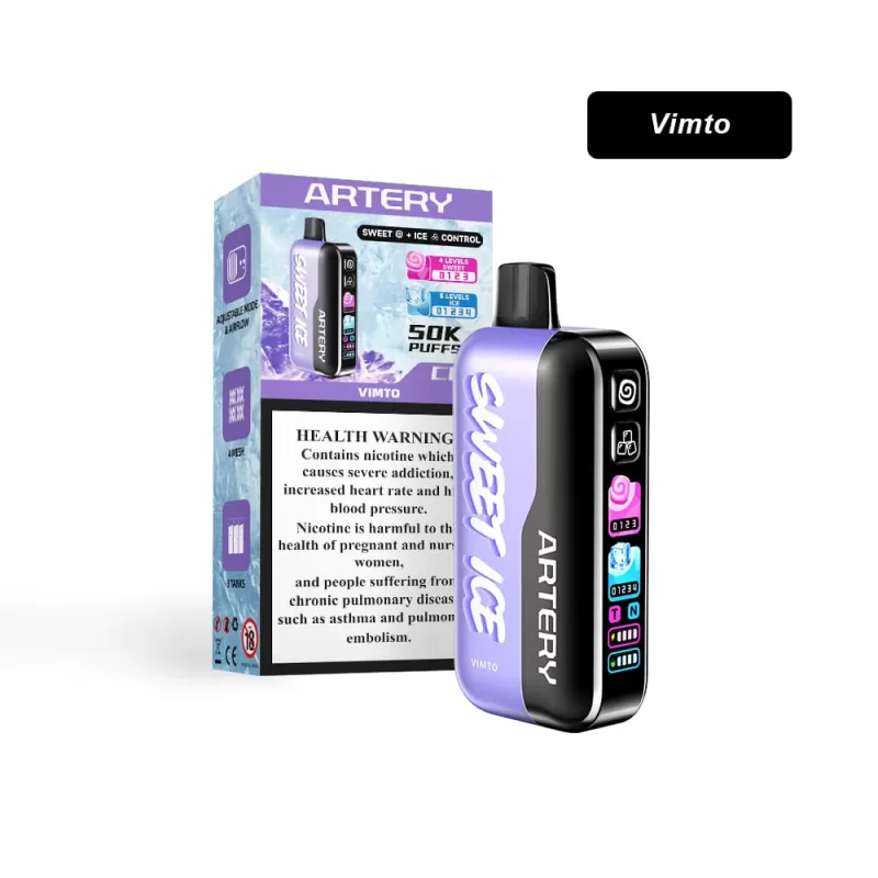 Artery CL6 50K Rechargeable Disposable Vape (50,000 Puffs) - Strawberry Watermelon / 20 mg