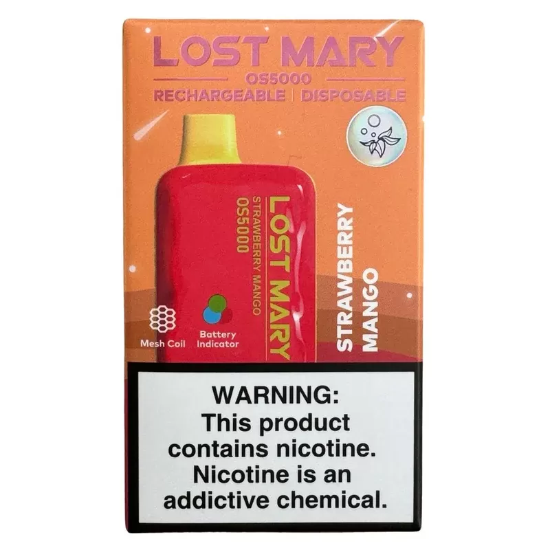 Strawberry Mango – Lost Mary OS5000