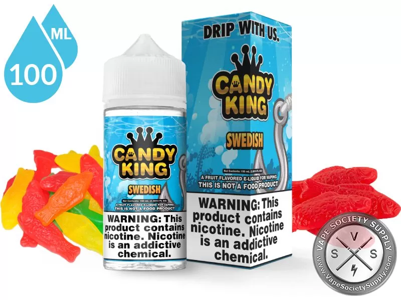 Swedish Candy King 100ml - Vape Product, Vape Product