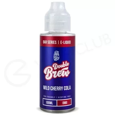 Wild Cherry Cola Shortfill E-Liquid by Double Brew Bar Series 100ml
