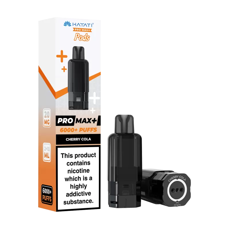 Cherry Cola Hayati Pro Max+ Refill Pack - 20mg - Vape Product (CF3E3B)