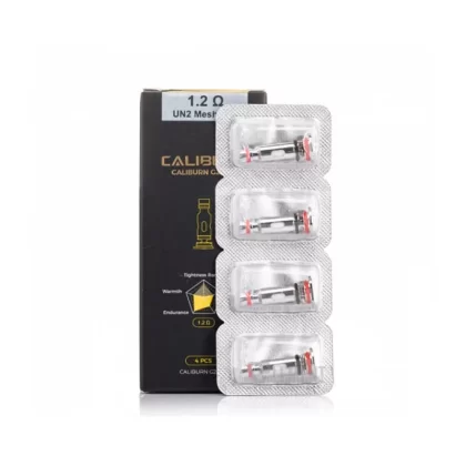 UWELL CALIBURN G2 REPLACEMENT COILS – 4PCS - 1 PCS, Pack Of 2; 1.2 Ohm G2 Meshed-H Coils