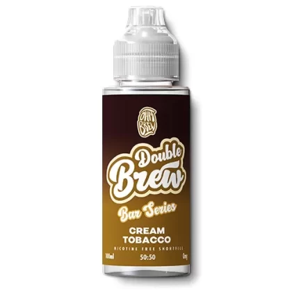 Cream Tobacco Shortfill by Double Brew - 0 mg/ml (07128B)