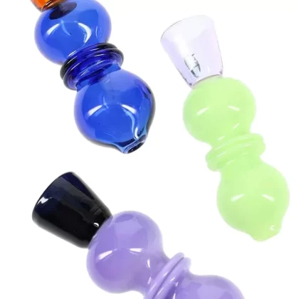 3″ Multicolor Spherical Glass Chillum