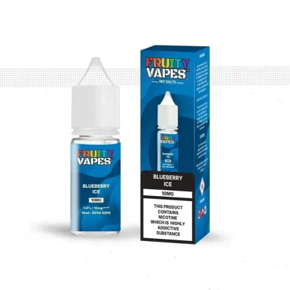 Blueberry Ice Fruity Vapes Nic Salt 10ml Vape Juice
