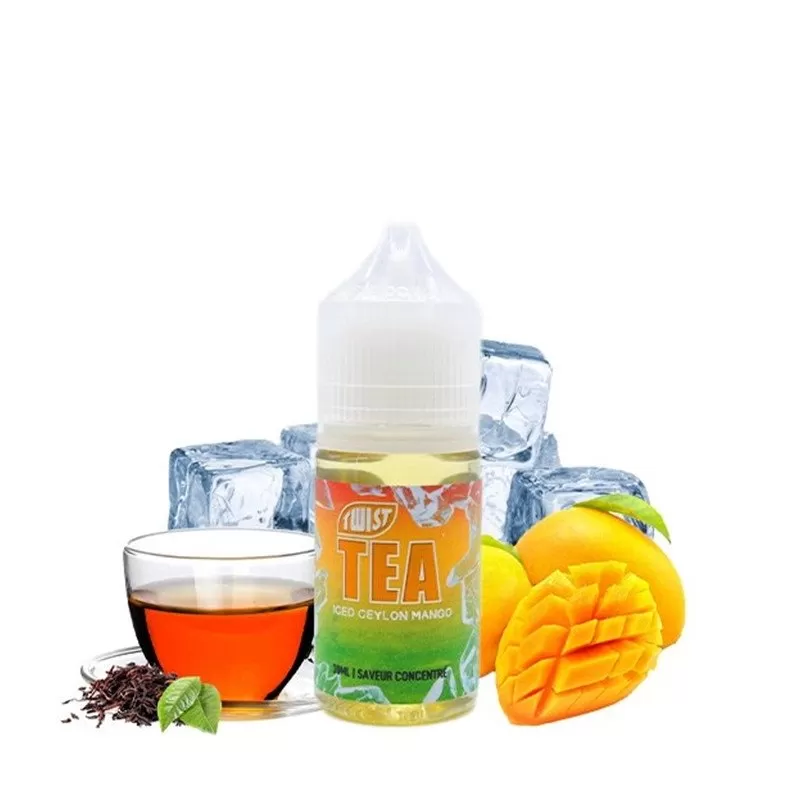 Iced Mango Ceylon Tea 30ml Salt by Twist Tea PGVG - Image 2