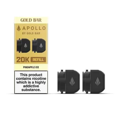 Gold Bar Apollo 20K Prefilled Pods - Sour Apple