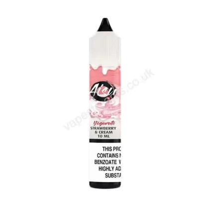 Strawberry & Cream Nic Salt E-Liquid by Aisu Yoguruto - Vapestreams Co