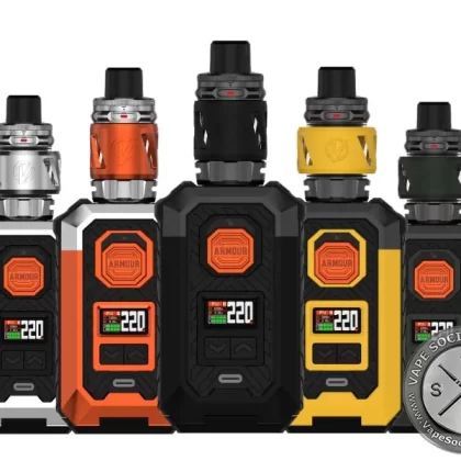 Vaporesso Armour MAX 220W Starter Kit - Black, Black (iTank T)