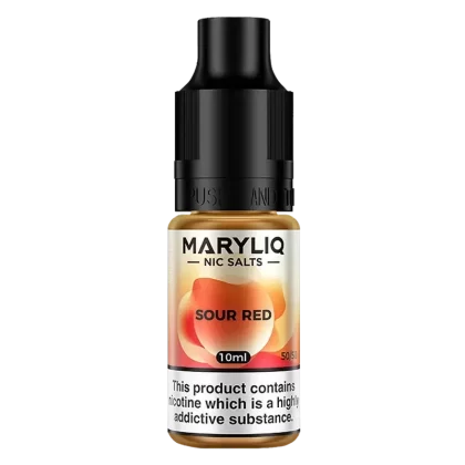 Maryliq Sour Red Nic Salt by Lost Mary Vape
