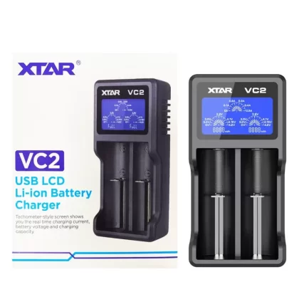 XTAR VC2 Battery Charger - Eliquidsupply